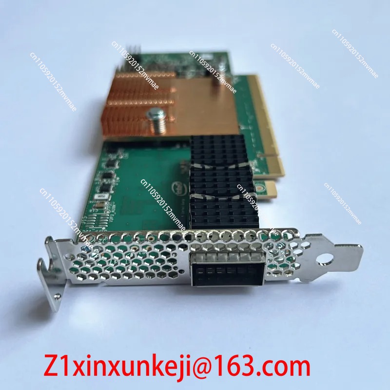 100Gbe Qsfp28 Network Card - بطاقة شبكة ألياف بصرية RMN-100HFA016 بسرعة